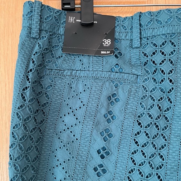 International Concepts Eyelet Pants in Island Breeze  NWT - Picture 13 of 13